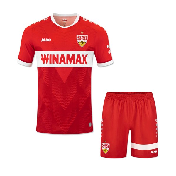 Camiseta VfB Stuttgart Replica Segunda Ropa Niño 2024/25